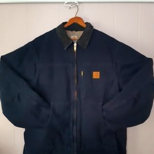 RARE NWT- Carhartt -2XL Tall -  C61 - MDT Ridge Coat - Sherpa Lined - BLUE